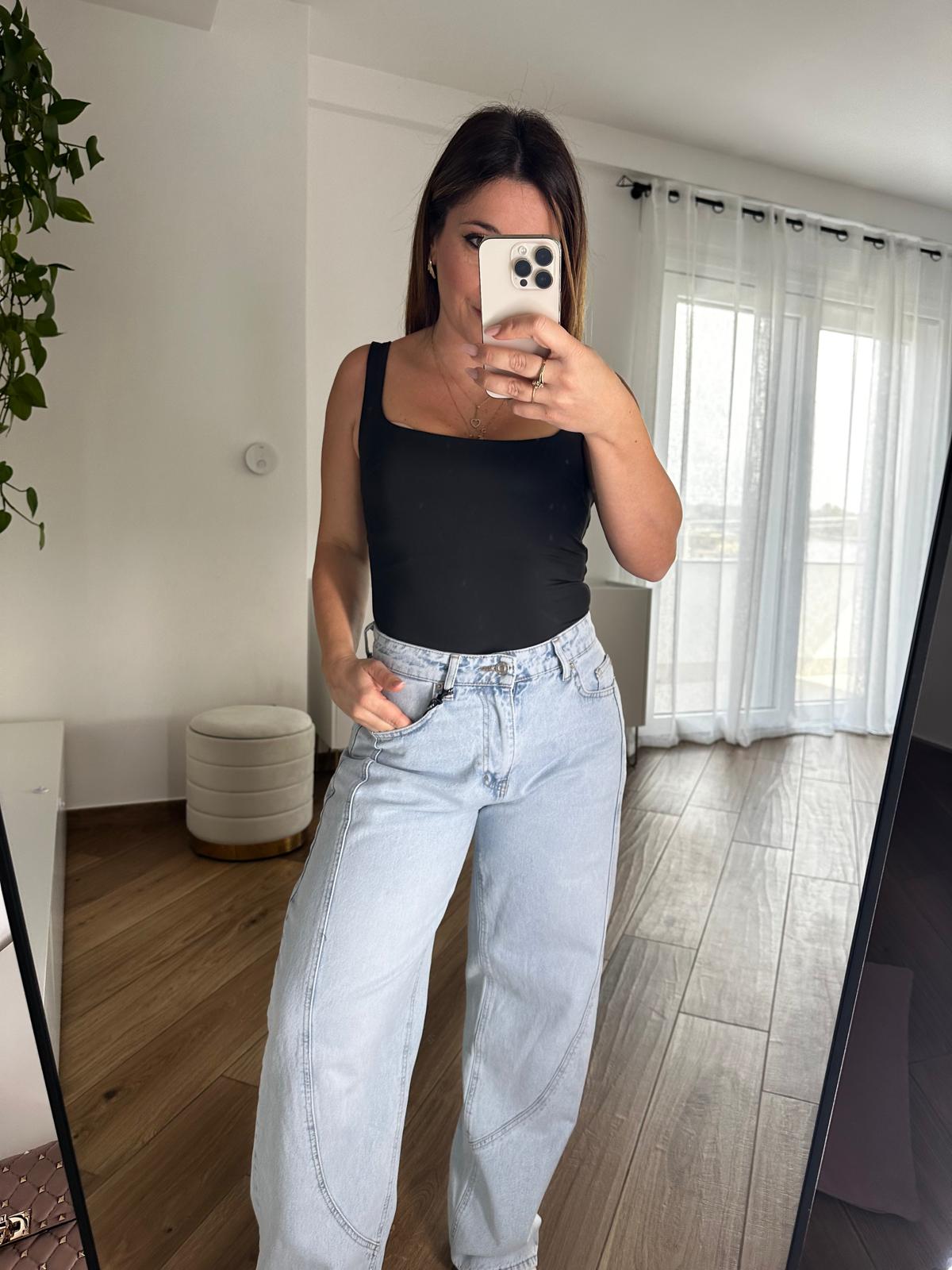 body nero modello zara