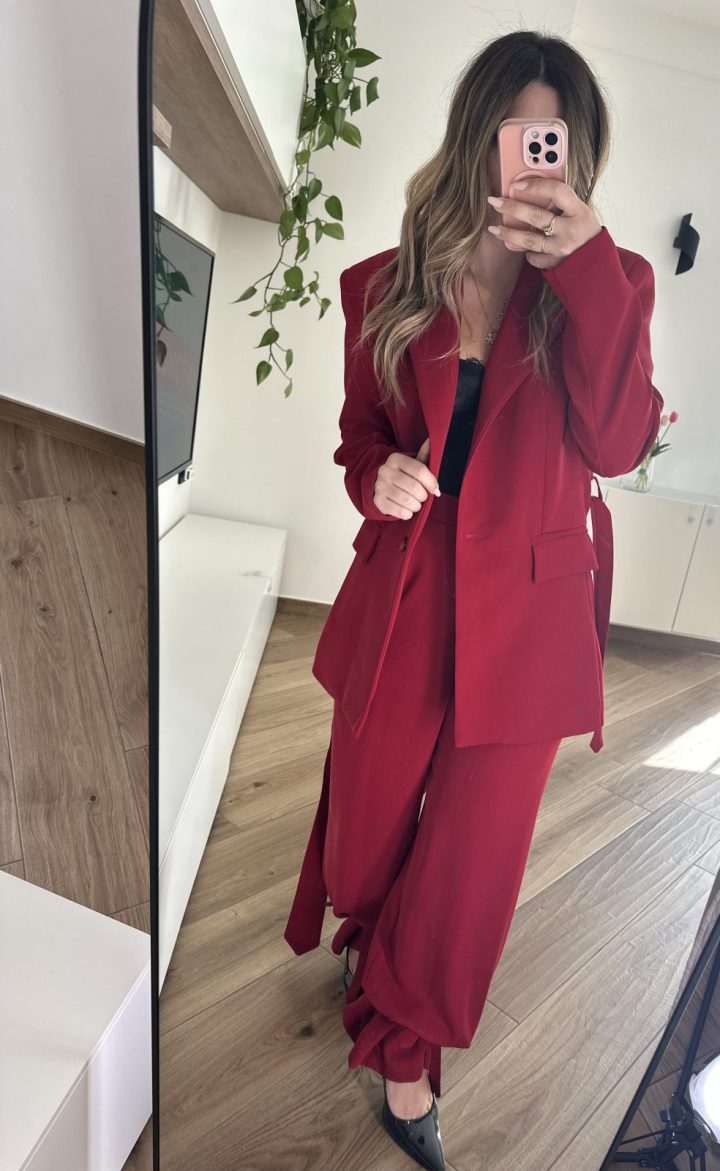 TAILLEUR LUMINA ROSSO
