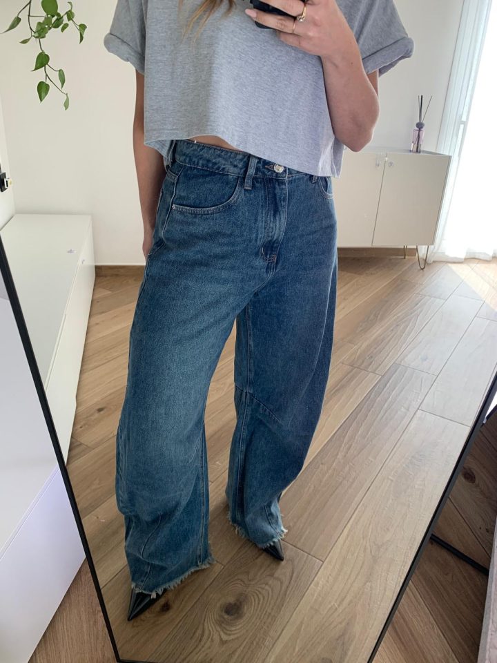 jeans balloon fit