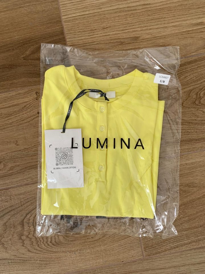 maglia basic lumina gialla