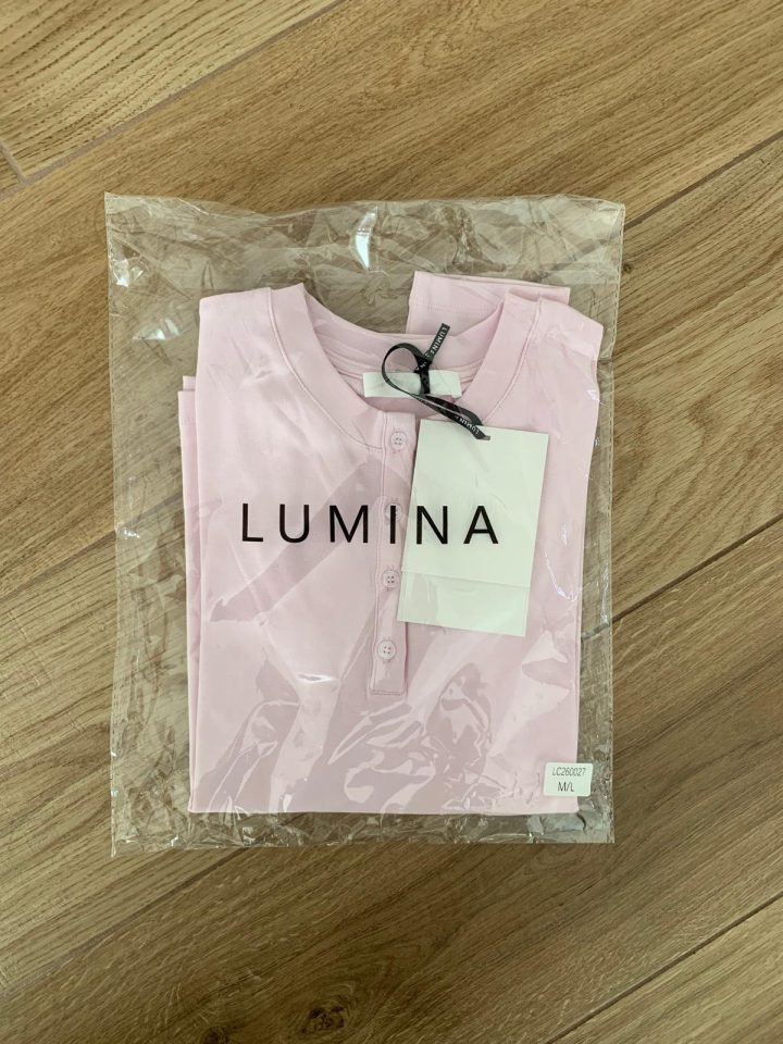 maglia basic lumina rosa